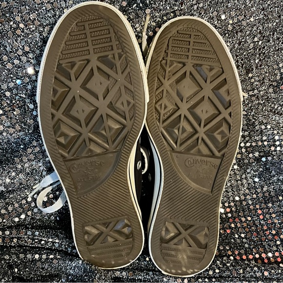 Converse All Star Low Tops Canvas Top Rubber Soles sz 3 - Picture 3 of 6